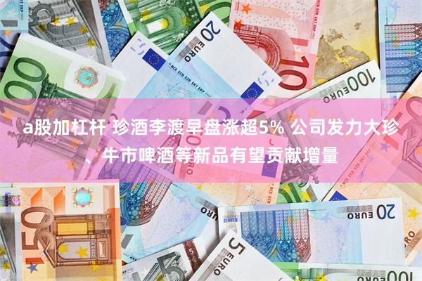 a股加杠杆 珍酒李渡早盘涨超5% 公司发力大珍、牛市啤酒等新品有望贡献增量