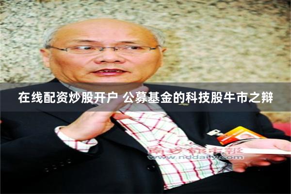 在线配资炒股开户 公募基金的科技股牛市之辩