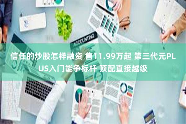 信任的炒股怎样融资 售11.99万起 第三代元PLUS入门能争标杆 顶配直接越级