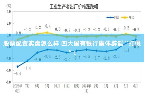 股票配资实盘怎么样 四大国有银行集体辟谣“打假”！